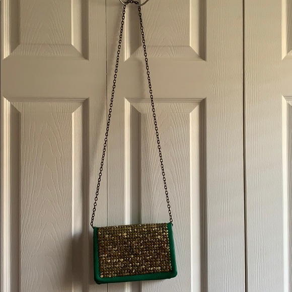 Green-Gold Purse - Picture 2 of 7